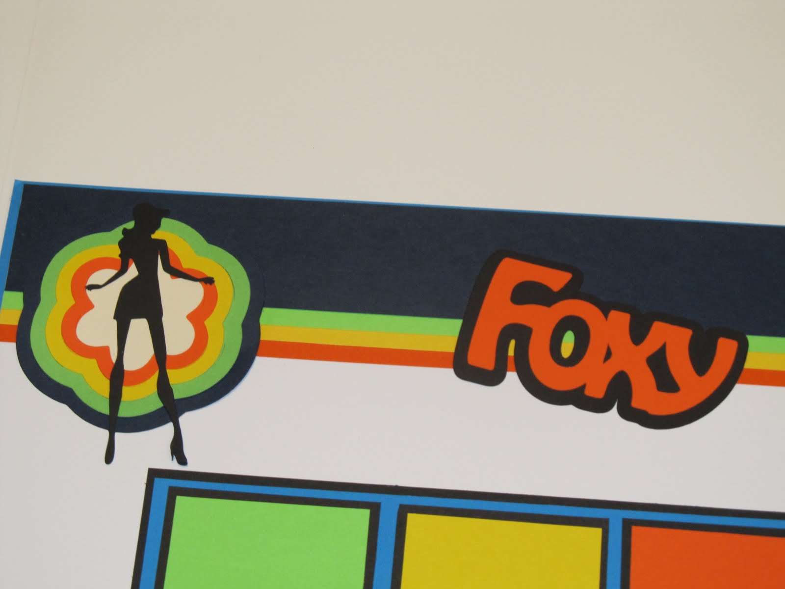 Creative Cricut Designs & More.... Groovy Times Scrapbook Layout