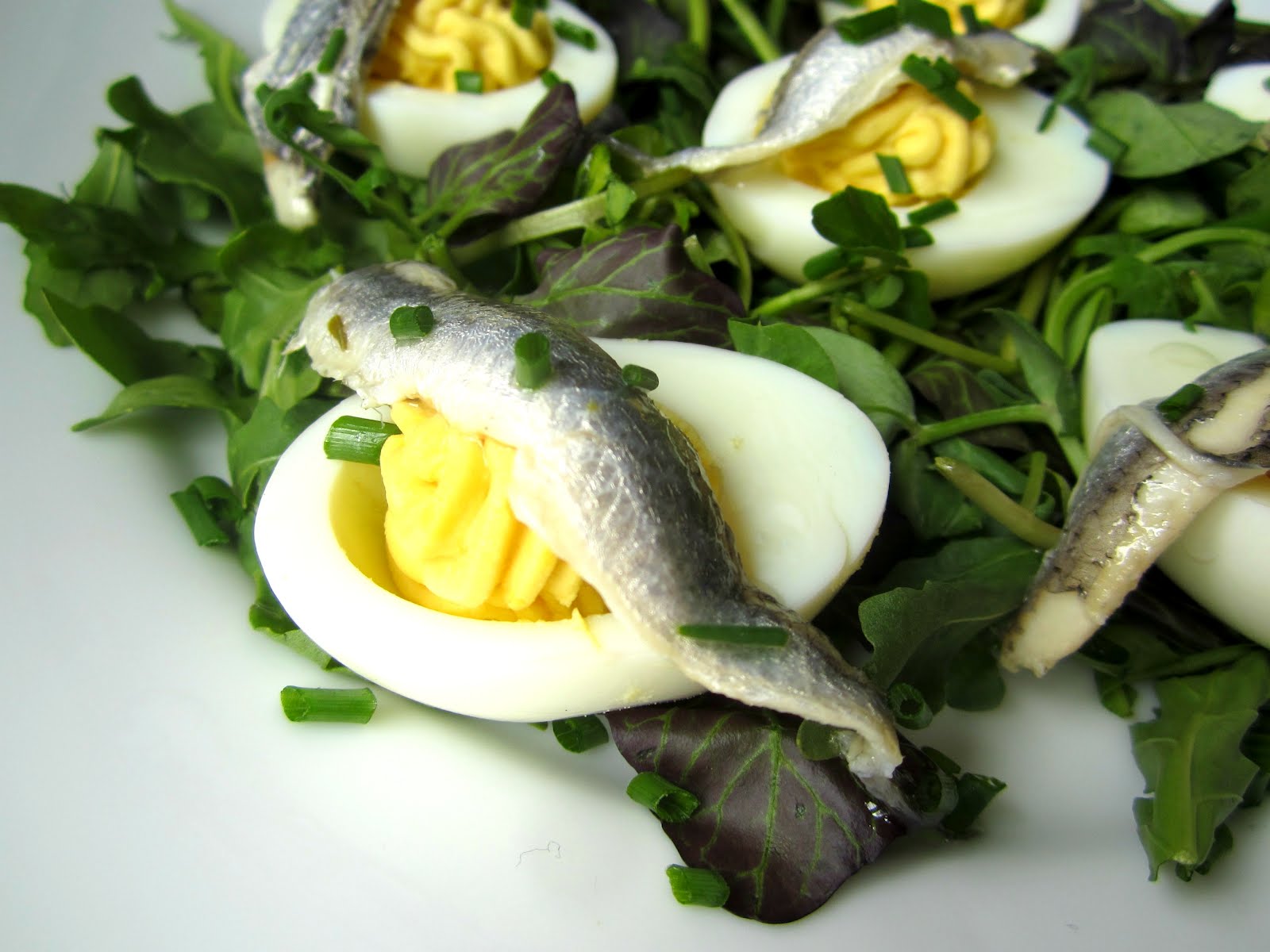 Deviled Eggs w/ Boquerones
