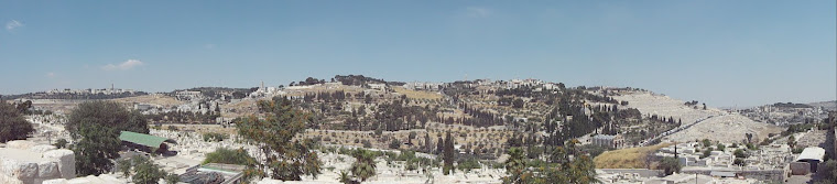 Mount of Olives panorama