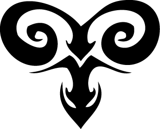 tribal aries sign
