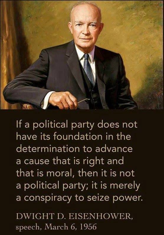 Eisenhower on Party Legitimacy
