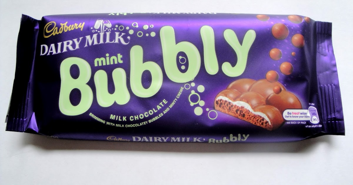 Grocery Gems Cadbury's Dairy Milk Mint Bubbly