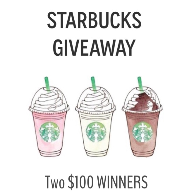 STARBUCKS GIVEAWAY Verbal Gold Blog