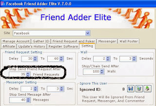 FaceBook Friend Adder Bot 8.01 Lates Version Crack Free Download