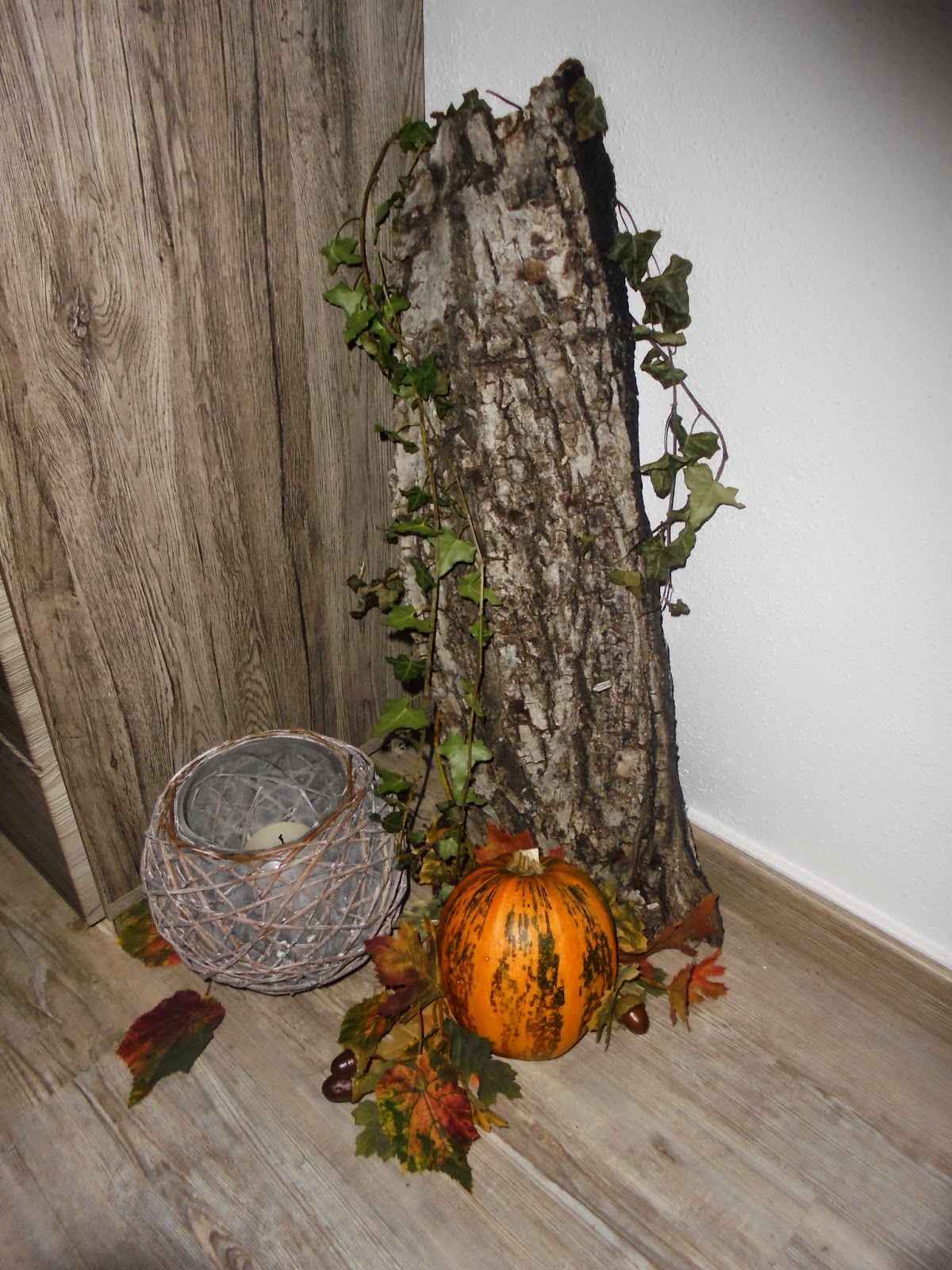 Gold Candy Floss: Herbstdekoration aus dem Wald