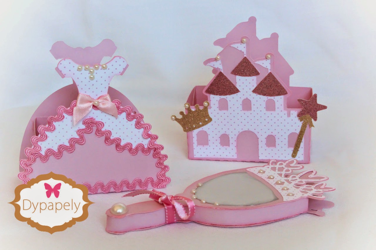 caixinha princesa espelho castelo