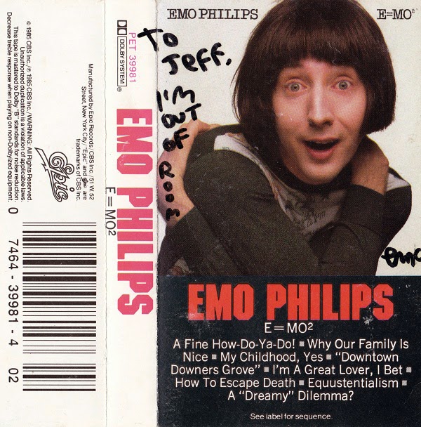 Vintage Standup Comedy Emo Philips E=MO2 1985