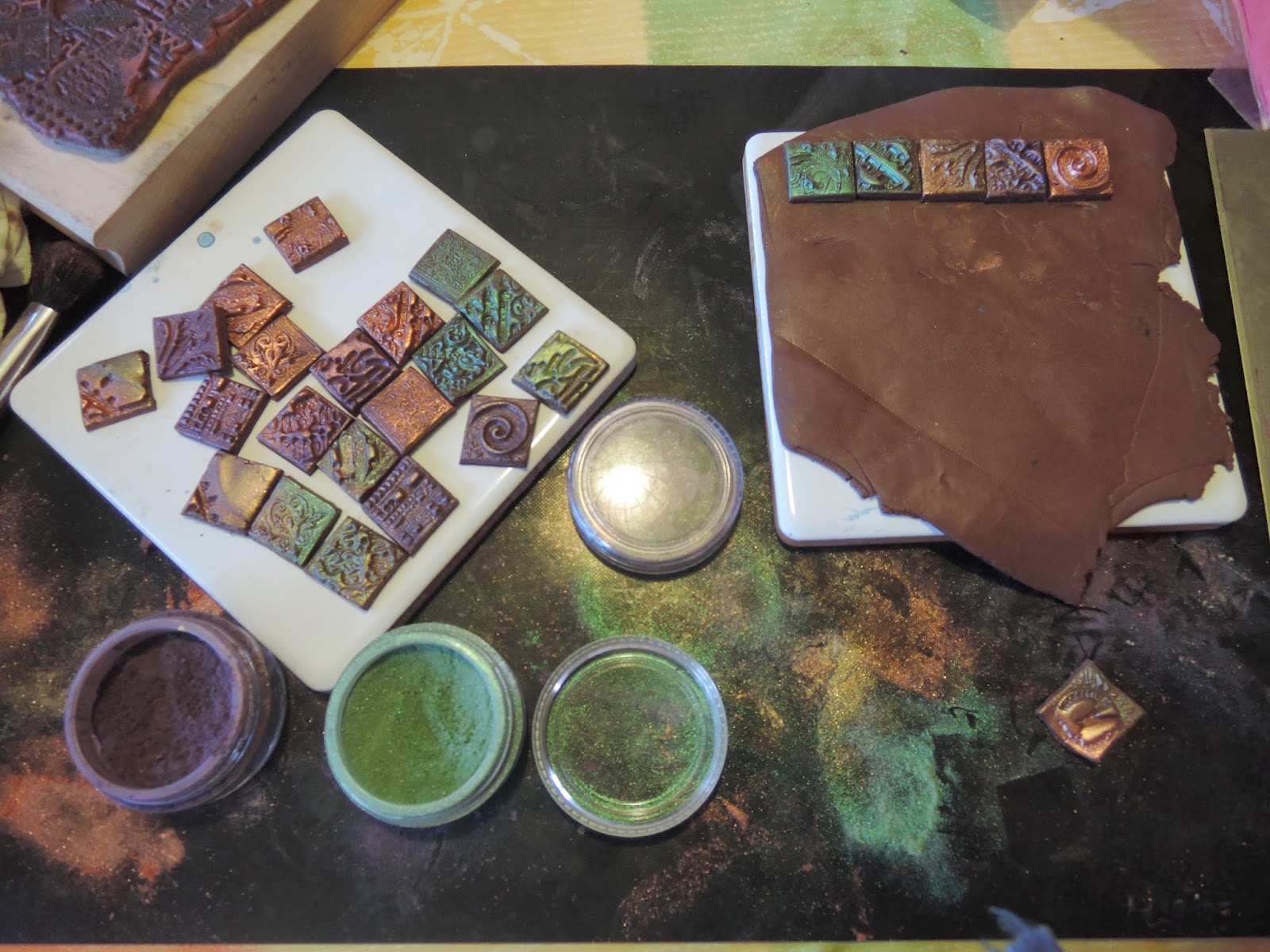 A handmade cottage Beginners guide to Polymer clay (Playdough for adults!)