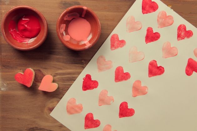 Manualidades de amor con hojas de colores - Imagui Manualidades de amor con hojas de colores - Imagui
