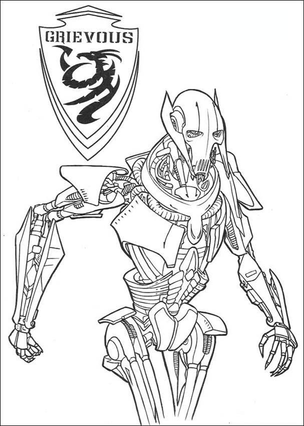 Kids Under 7 Star Wars Coloring Pages