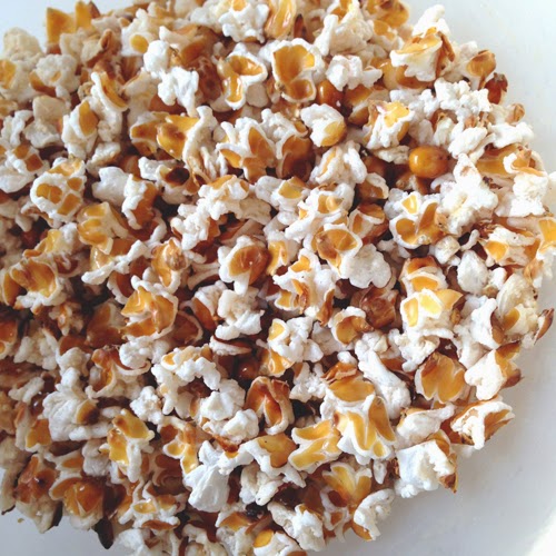 How to make half popped popcorn