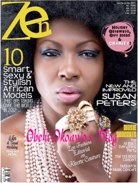 Glamorous Photos Of Nollywood Actress, Susan Peters On Zen Magazine Photo Shoot