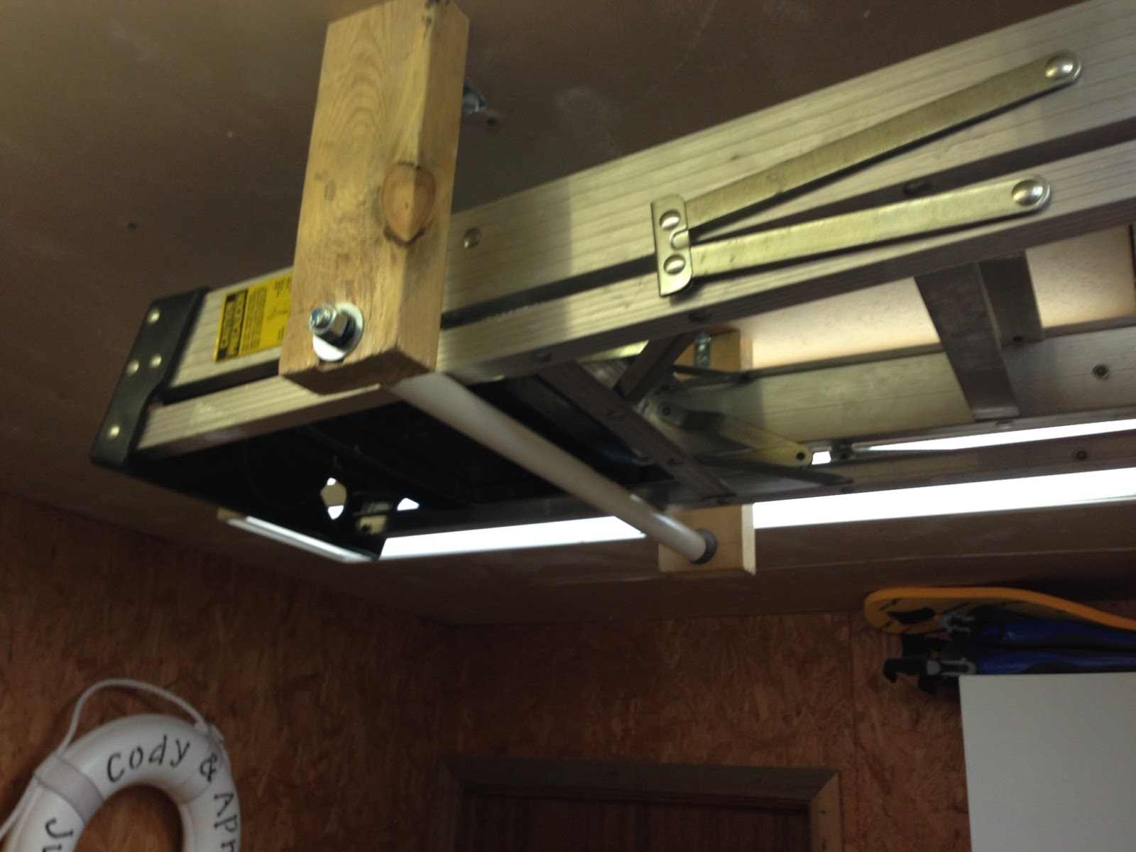 Wilker Do's Hanging a Ladder from the Ceiling