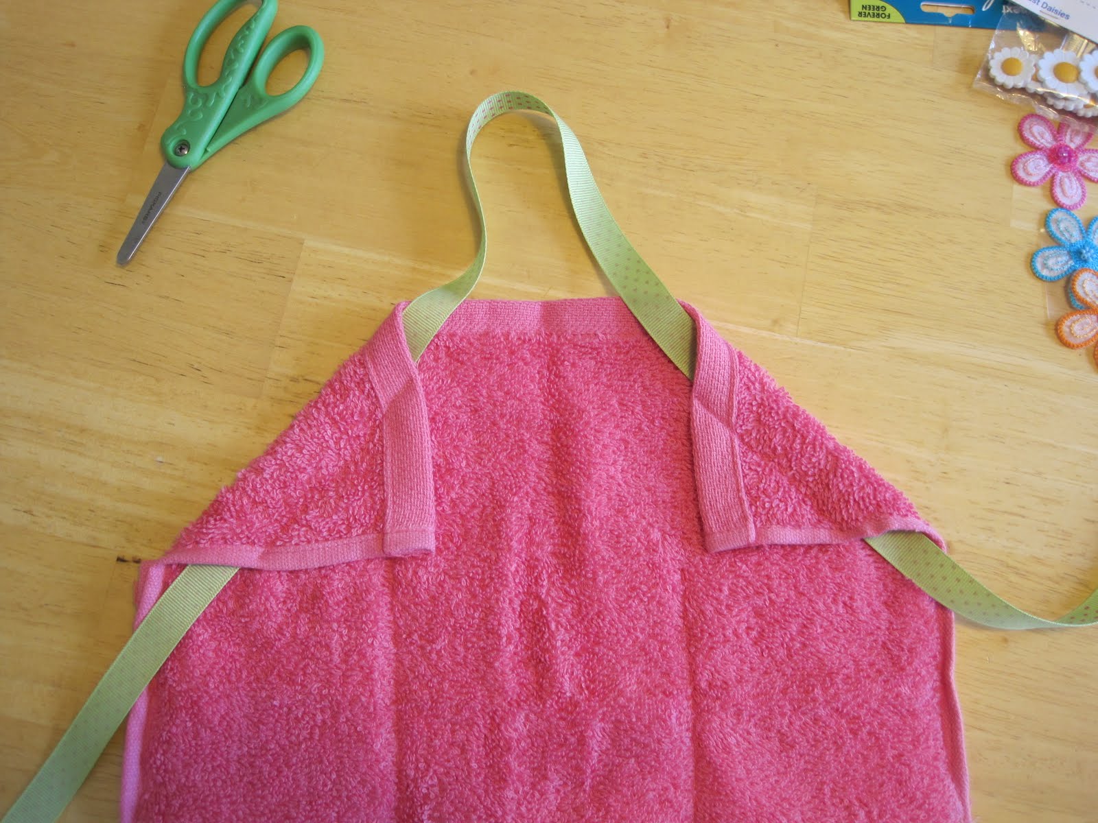 chicken babies American Girl Doll Apron