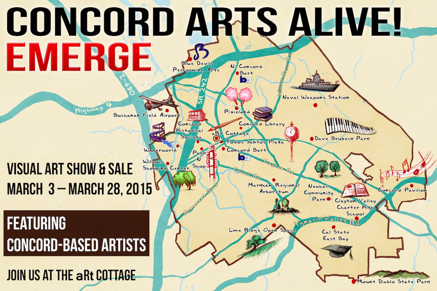 concord arts alive emerge art show