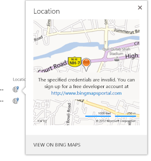 Click Preview Icon to see the map in All items view