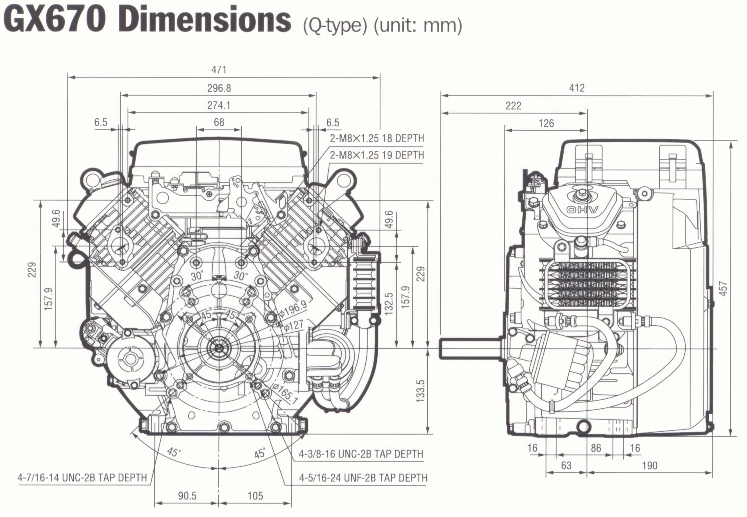 gx340 manual honda service