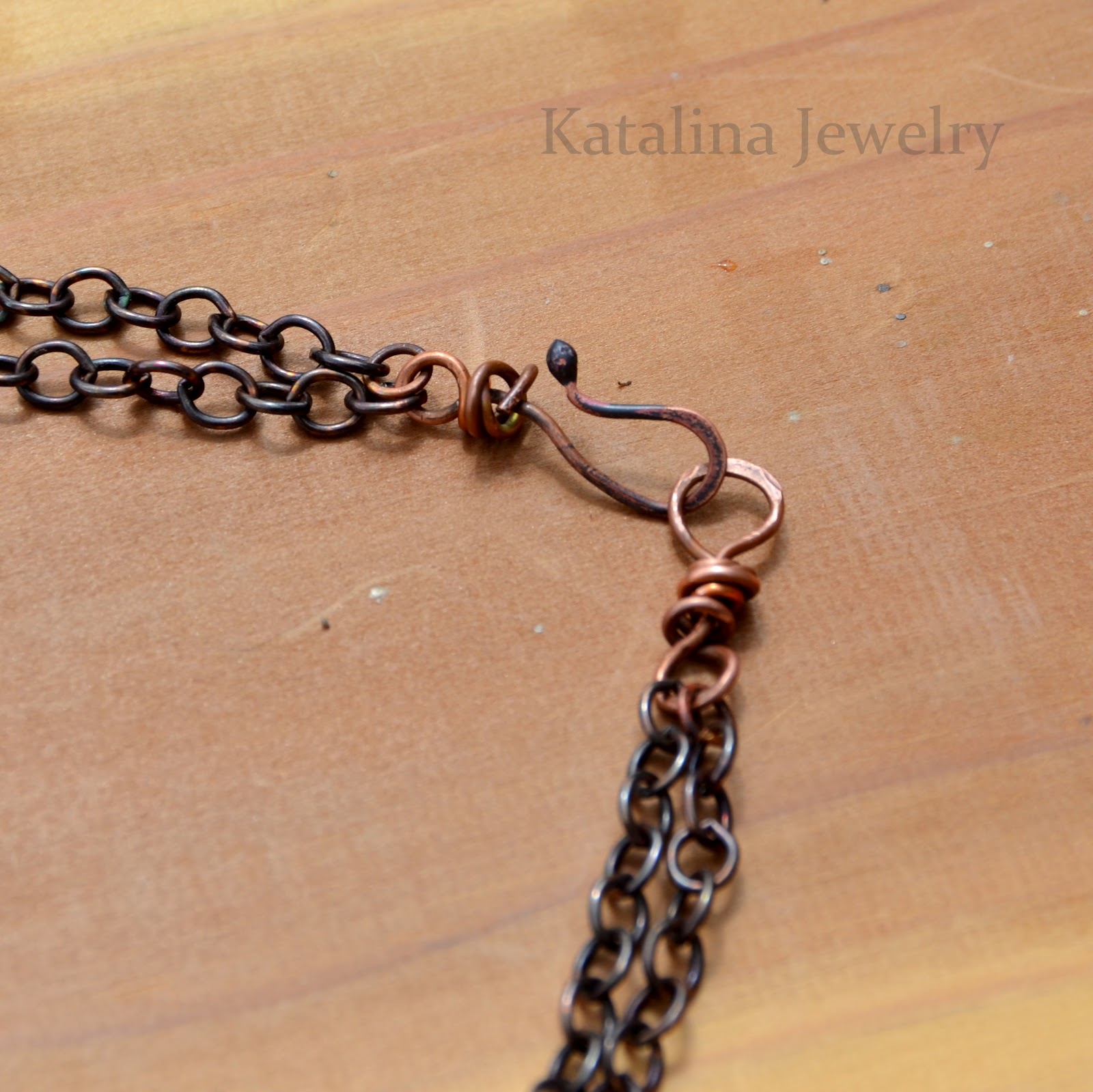 Katalina Jewelry Enhancing and Protecting a Rusted Metal Patina