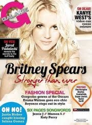 Britney é capa da revista Galaxie Untitled