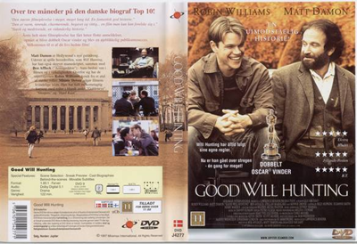 Good Will Hunting DVD Good Will Hunting DVD