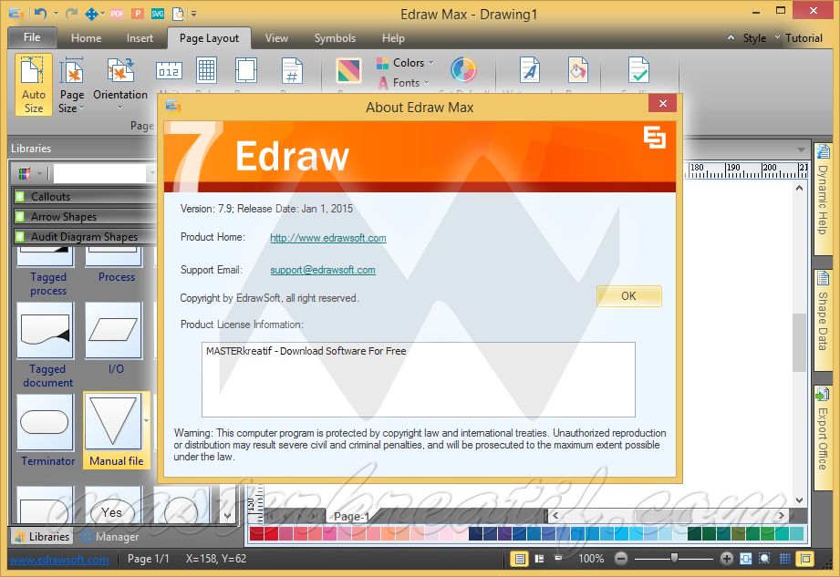 Edraw Max 9.4 Crack + Serial Key Free Download [2019]
