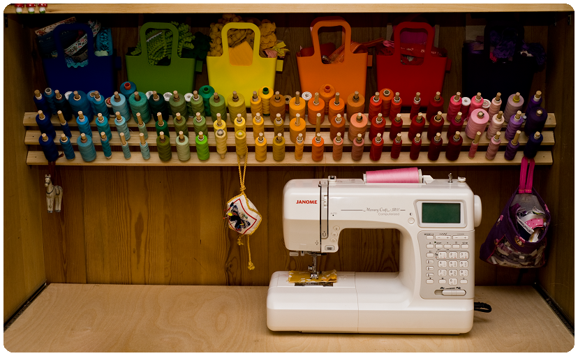 Gdzie szyję / Where I sew {Studio Spotlight series} Projektownia