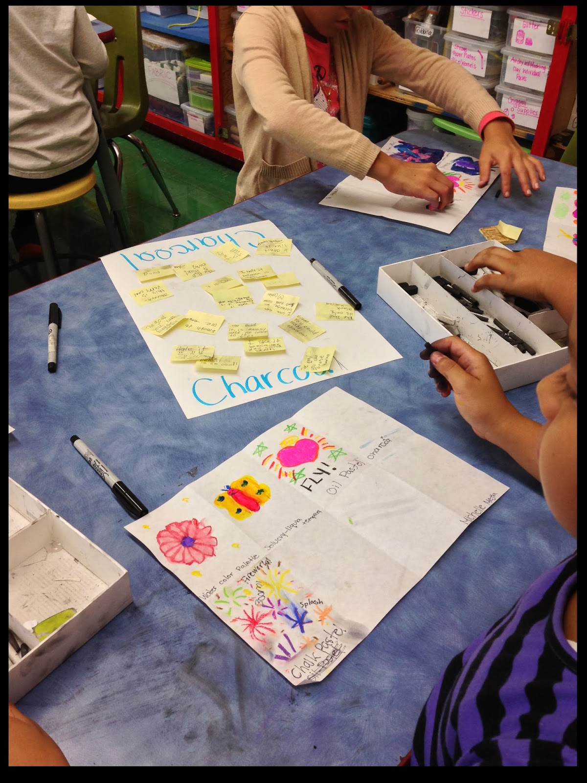 Organized Chaos An Elementary School Art Room Choice Based Art The