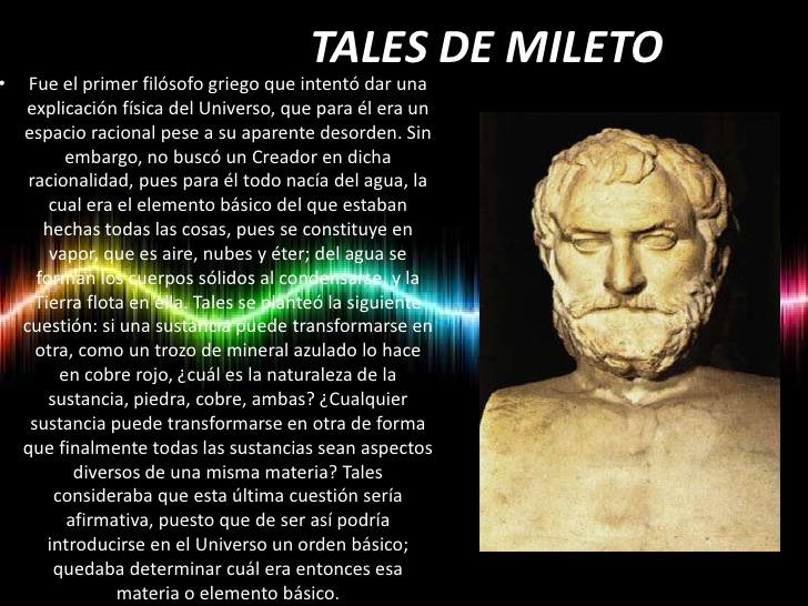 Resultado de imagen de Los conocimientos de Tales de Mileto
