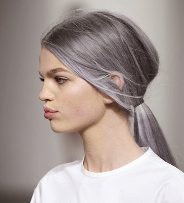 Grey Hair Trend Alert T A L E S T R I P
