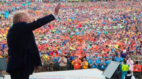 President Trump's Massive Speech at Boy Scout Jamboree 
