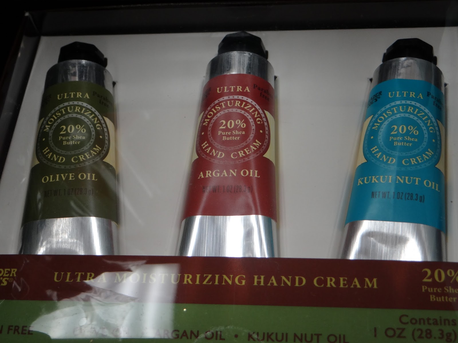 Trader Joe's 365 Day 337 Ultra Moisturizing Hand Cream Trio