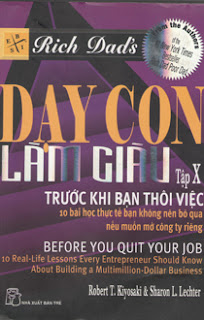 [Audio Book] Dạy con làm giàu (Tập X) - Trước khi bạn thôi việc Day+con+lam+giau+10