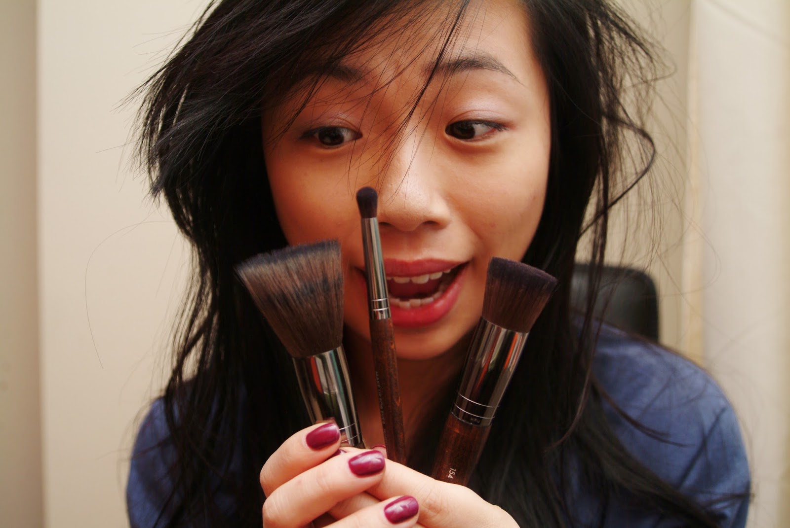 fun size beauty Make Up For Ever Artisan Brush Collection 154 Buffer