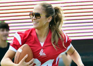 Jennifer Lopez attended with her boyfriend Casper Smart a football match 