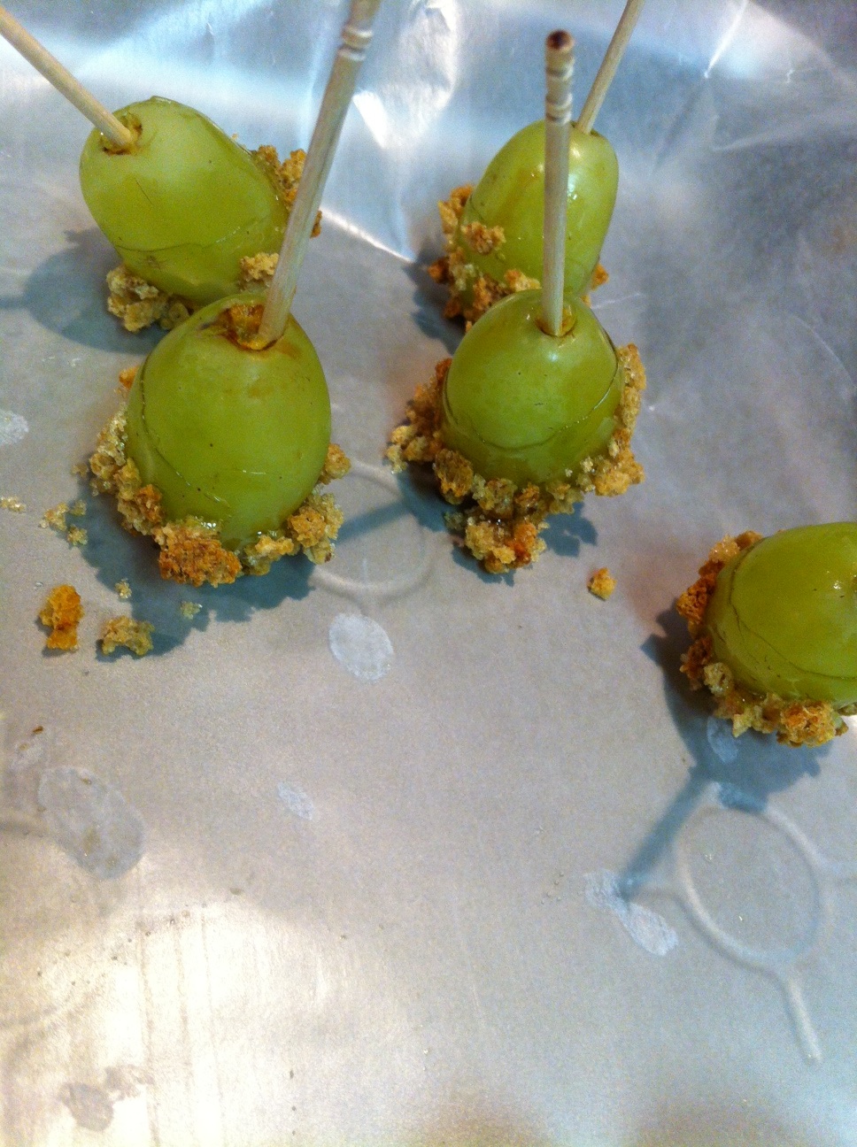 shortcake + shoes .candied grapes.