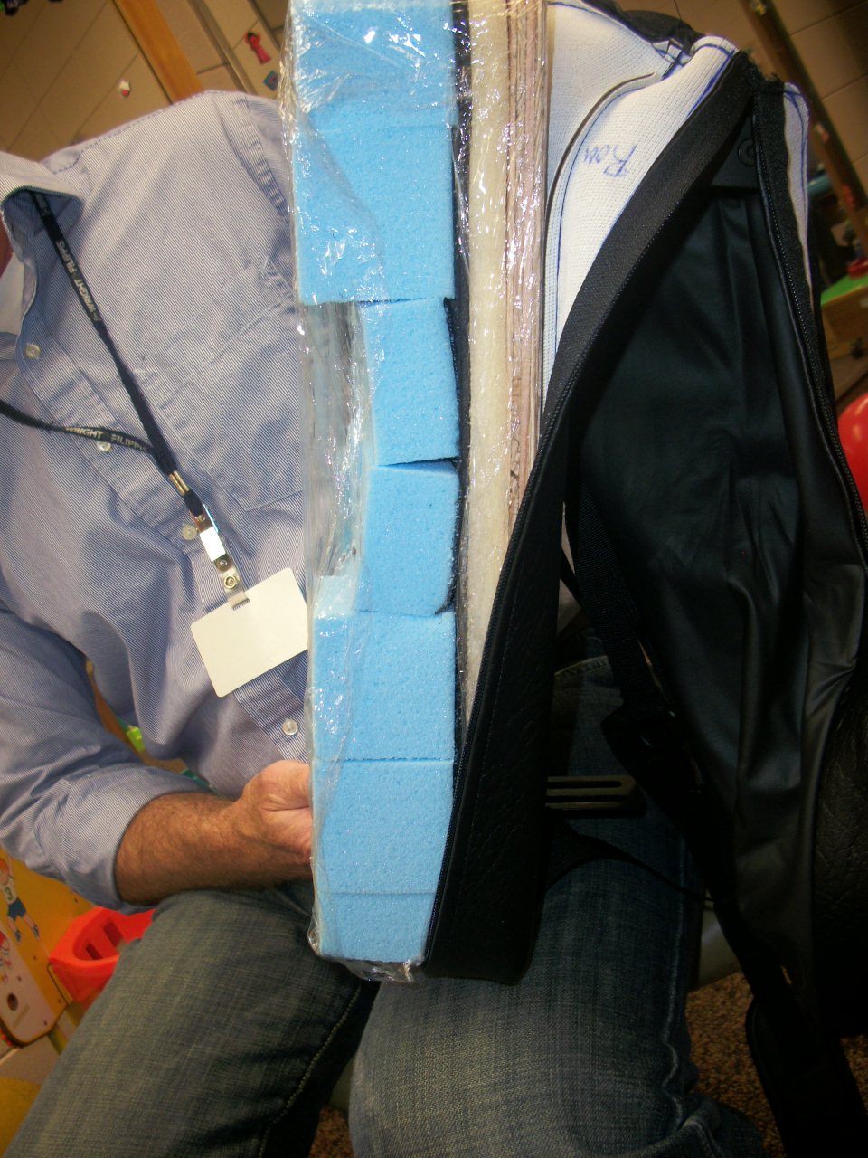 Wheelchair Grid Seat Back for Hypotonia and Kyphosis