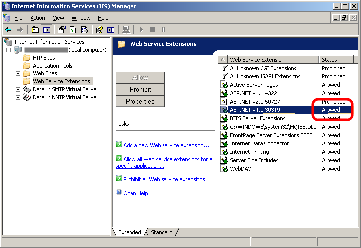 Frontpage 2002 Server Extensions Windows Vista
