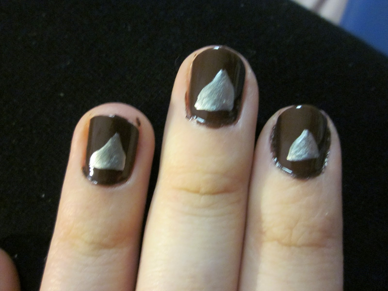 Chocolate Kisses Nail Design - wide 3