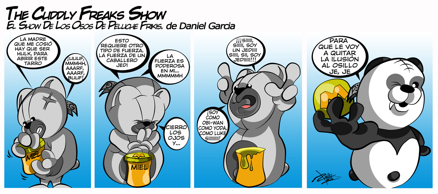 The Cuddly Freaks Show Tira 23: El poder de la Fuerza