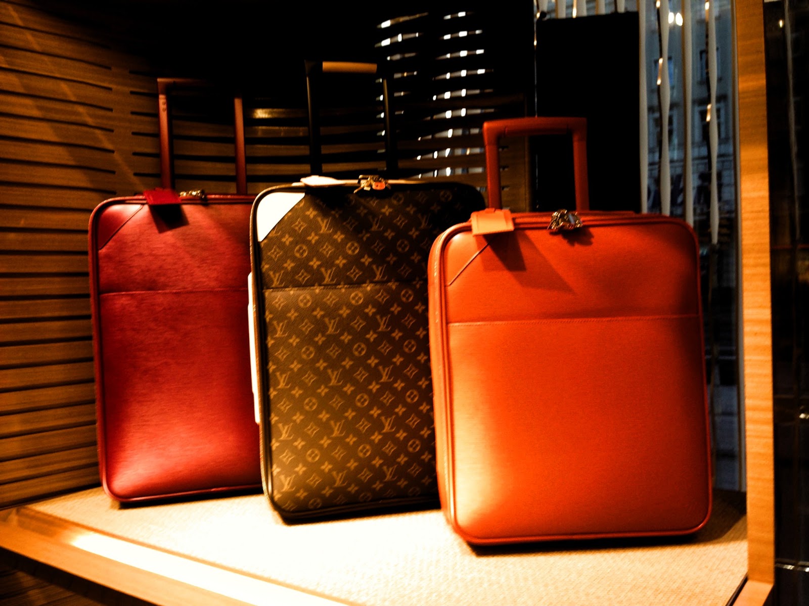 Louis Vuitton - big bag - before opening - Warsaw, Poland