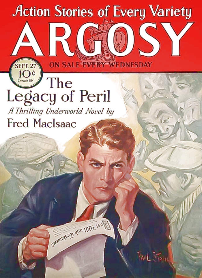 Flares into Darkness Argosy magazine covers