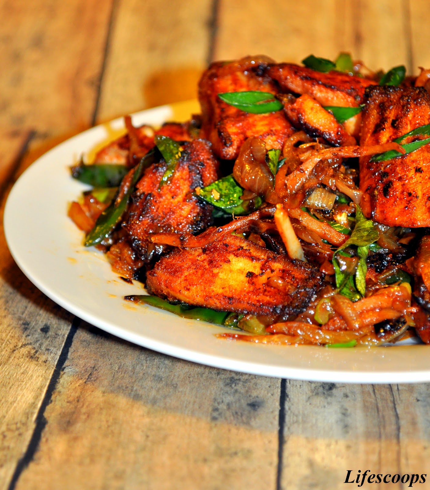 Life Scoops IndoChinese Chilli Fish