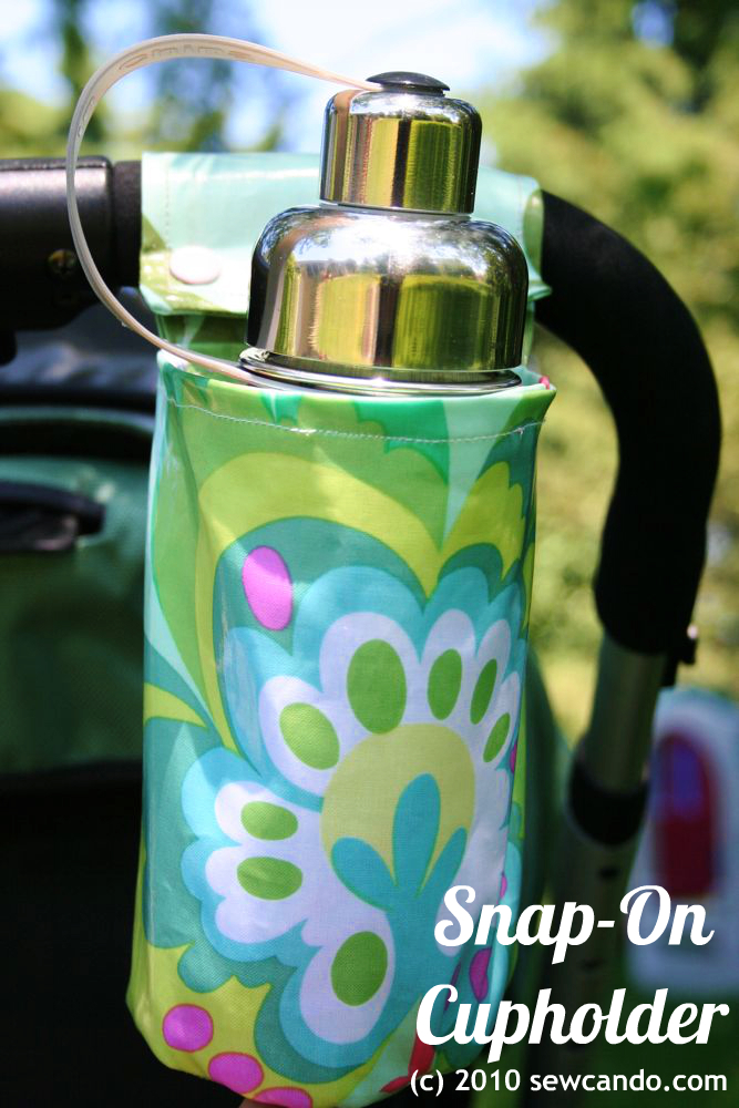 Sew Can Do Laminated Cotton Cupholder Tutorial