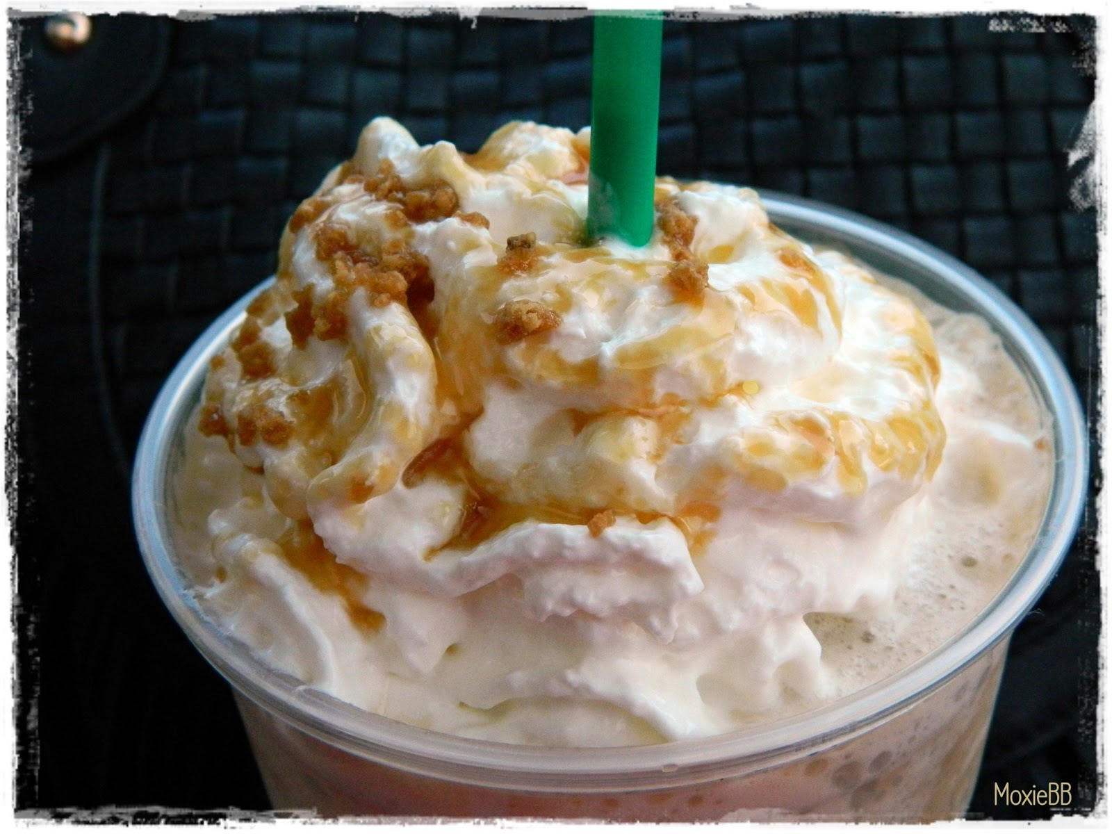Starbucks Caramel Ribbon Crunch Frappuccino Review Starbucks Happy