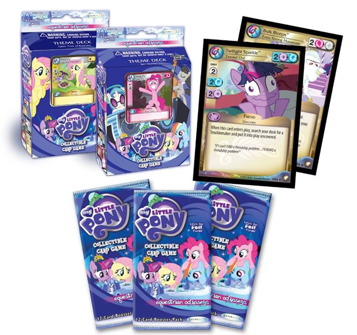 MLP CCG Equestrian Odysseys Officially Announced MLP Merch