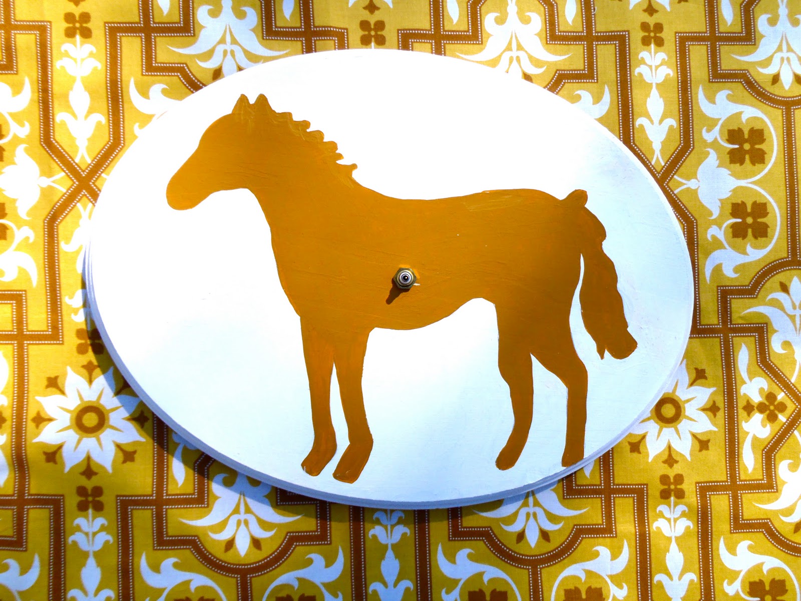 a shine machine Horse Inspired Clock DIY