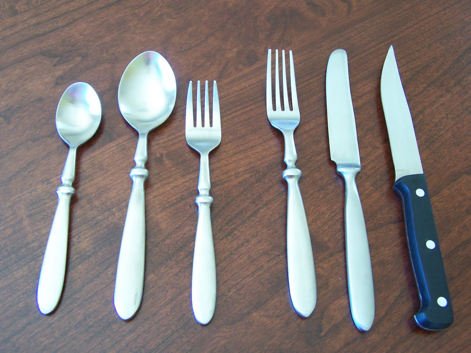 Living sustainably on a budget Used silverware Treading Lightly