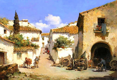 Pueblitos Cuadros al Oleo Pinturas