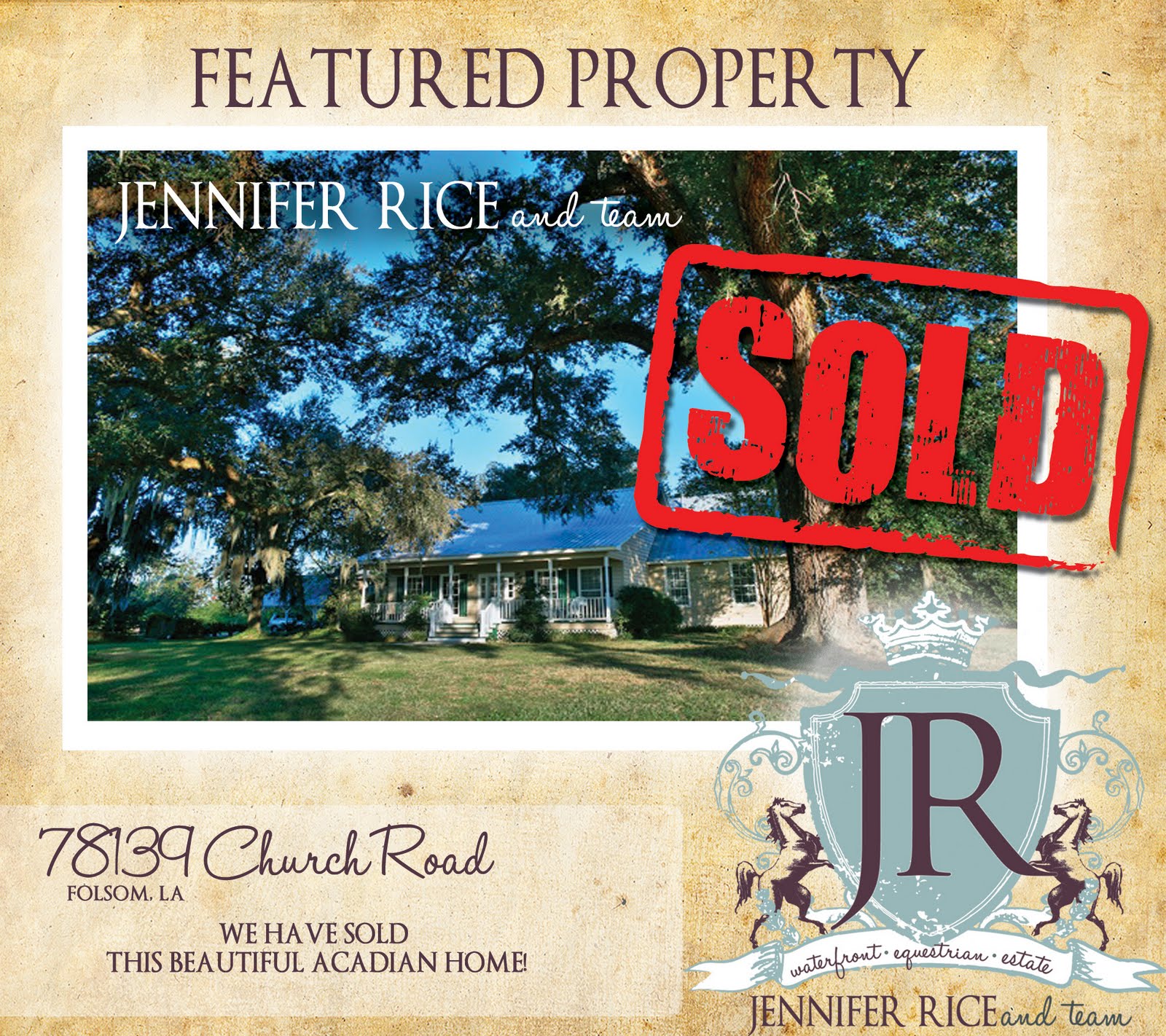 Jennifer Rice and Team Real Estate July 2011