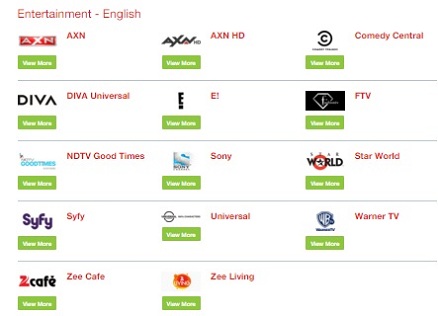 Ai Dialog Tv Channels Postpaid And Prepaid